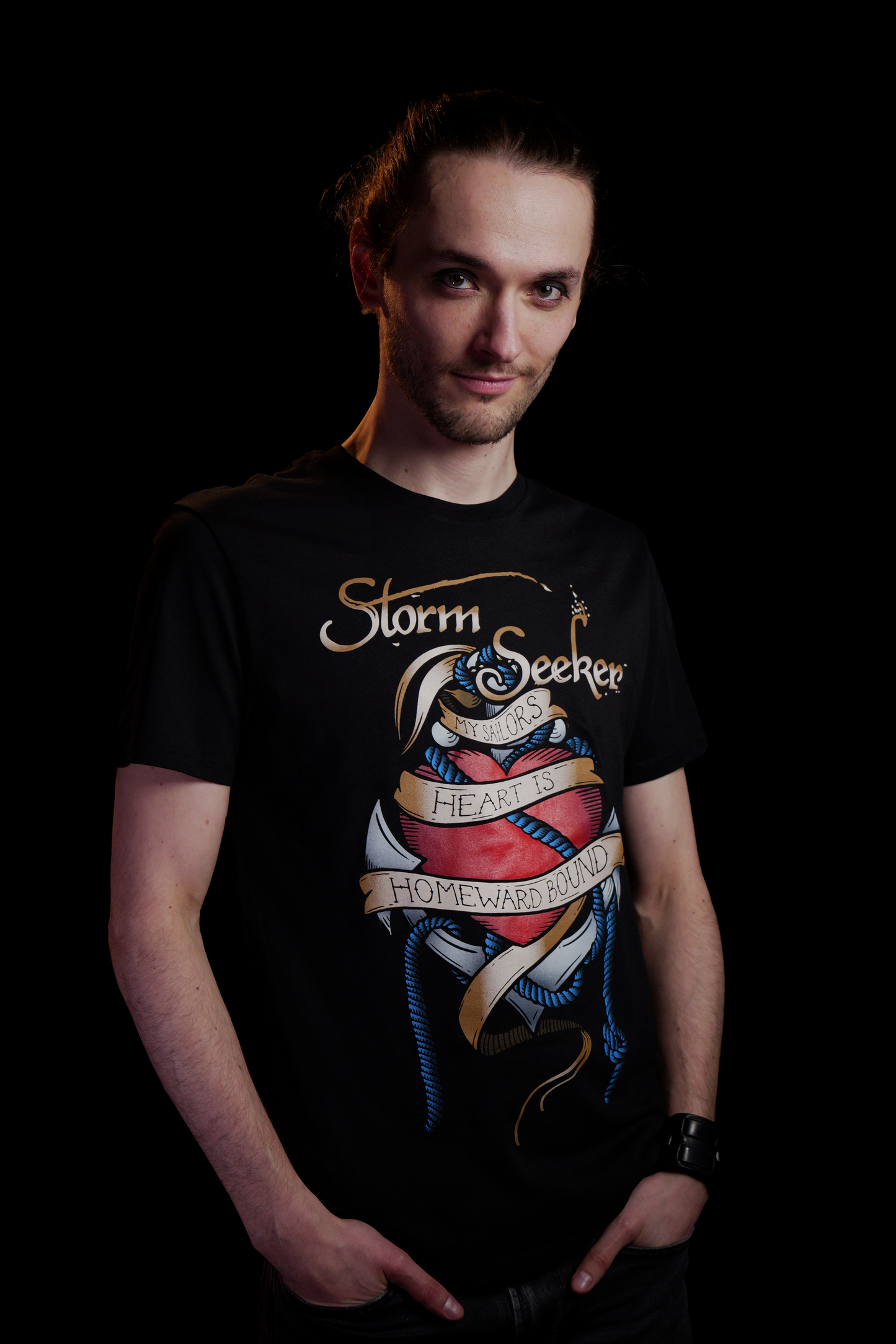 Storm Seeker - T-Shirt  „My Sailors Heart“ Unisex